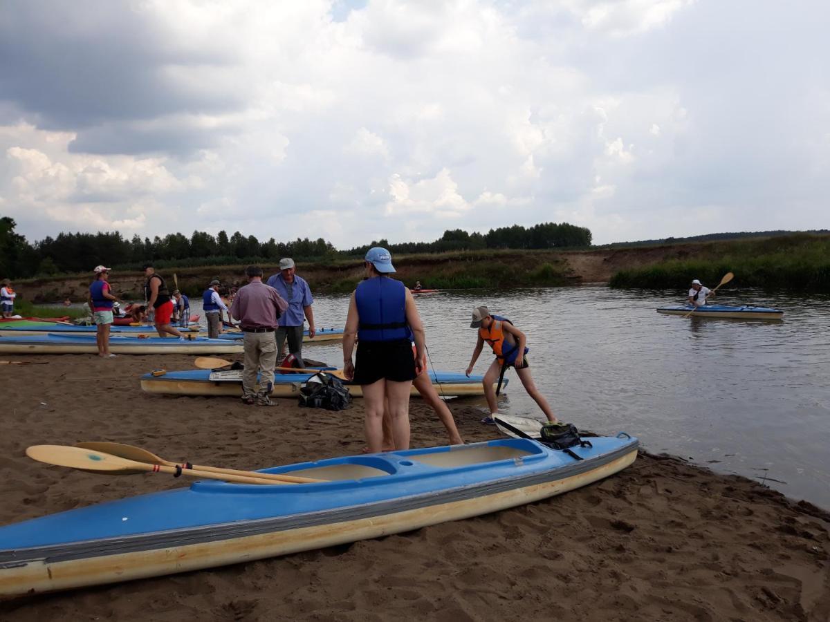 Domki Nad Pilica Krzetow Kültér fotó